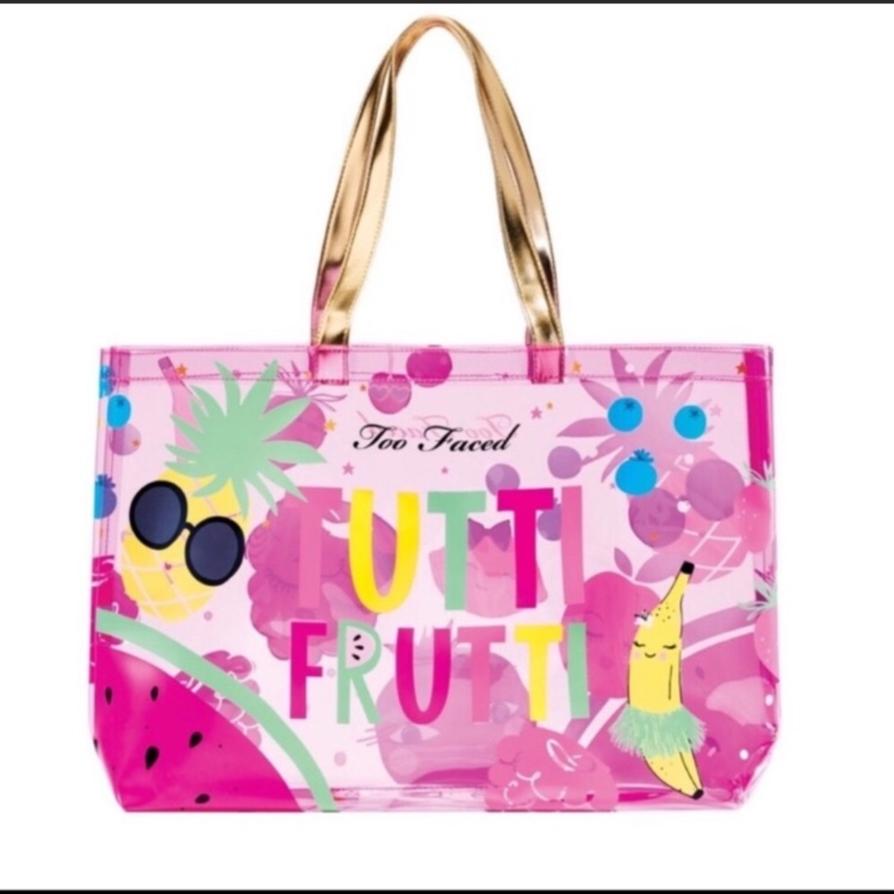 🍉 Too Faced Limited Edition Tutti Frutti Tote Bag